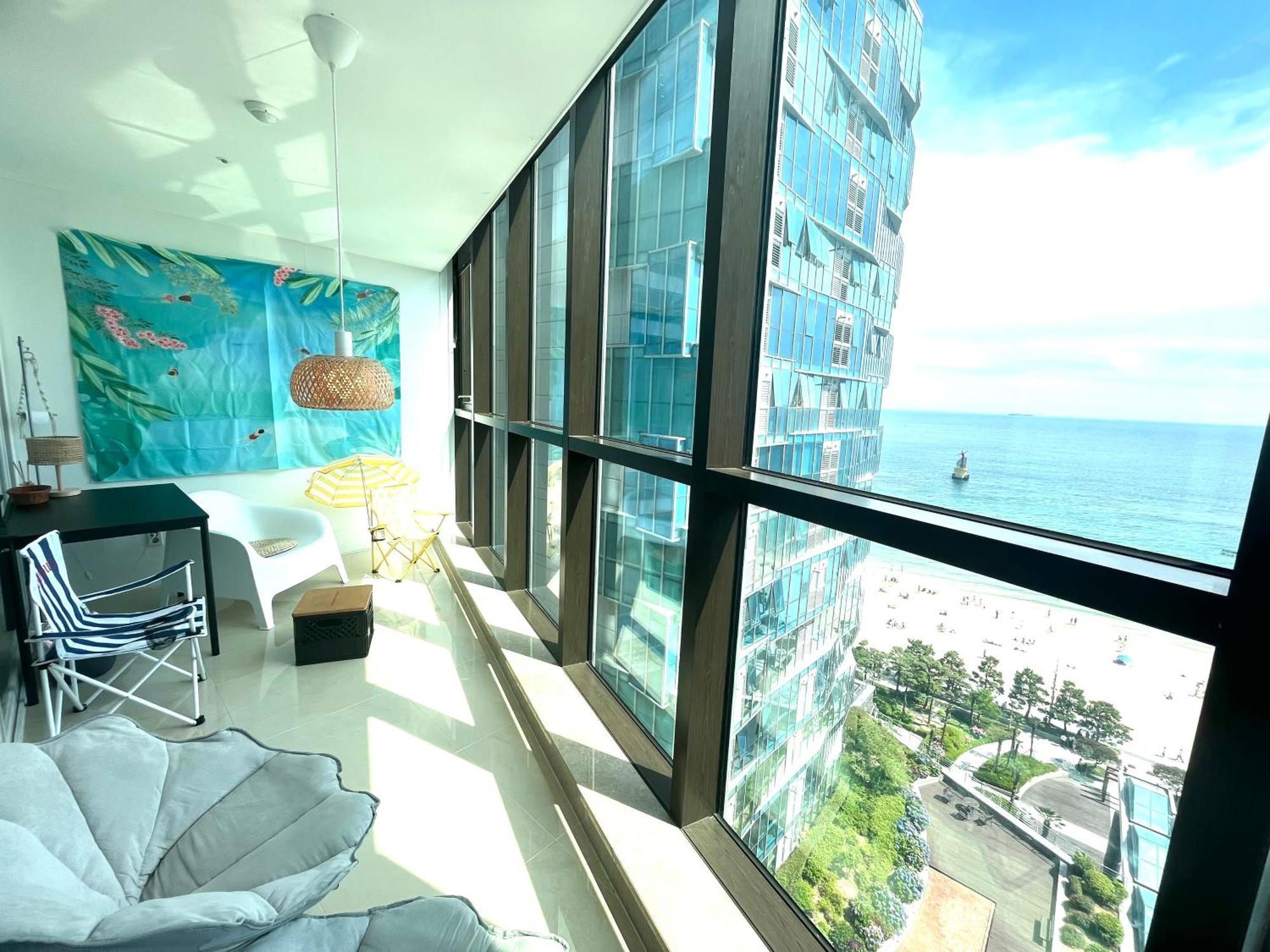 شقة Haeundae Luxury House بوسان المظهر الخارجي الصورة